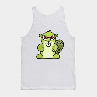 Angry beaver Tank Top